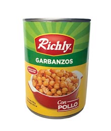 Garbanzos con pollo