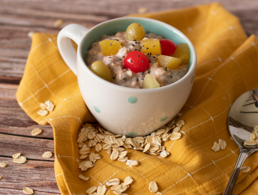 Copos de avena reposados