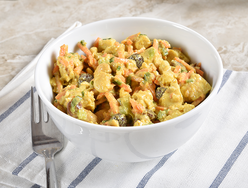 Ensalada fría con pasas