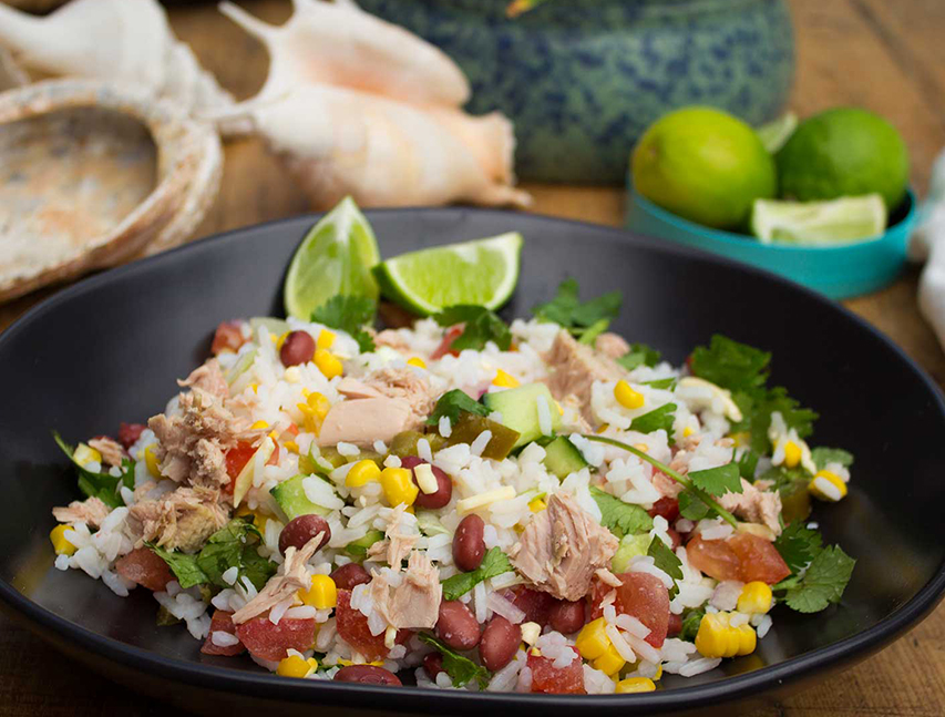 Arroz con atún y maíz dulce Richly