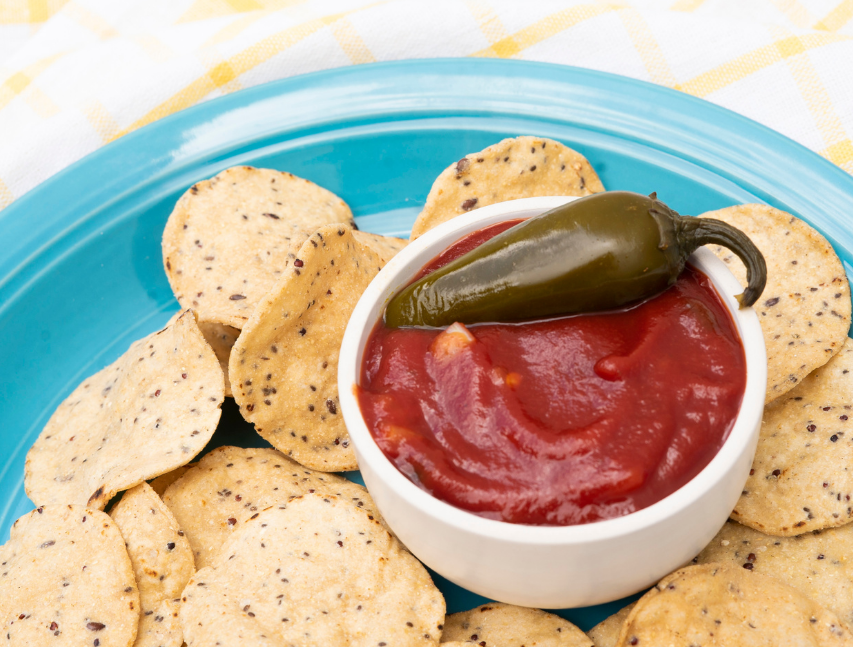 Salsa de tomate con jalapeño
