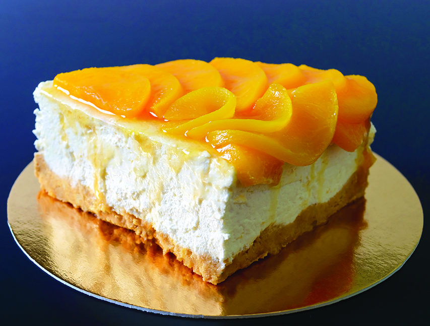 Cheescake de melocotones