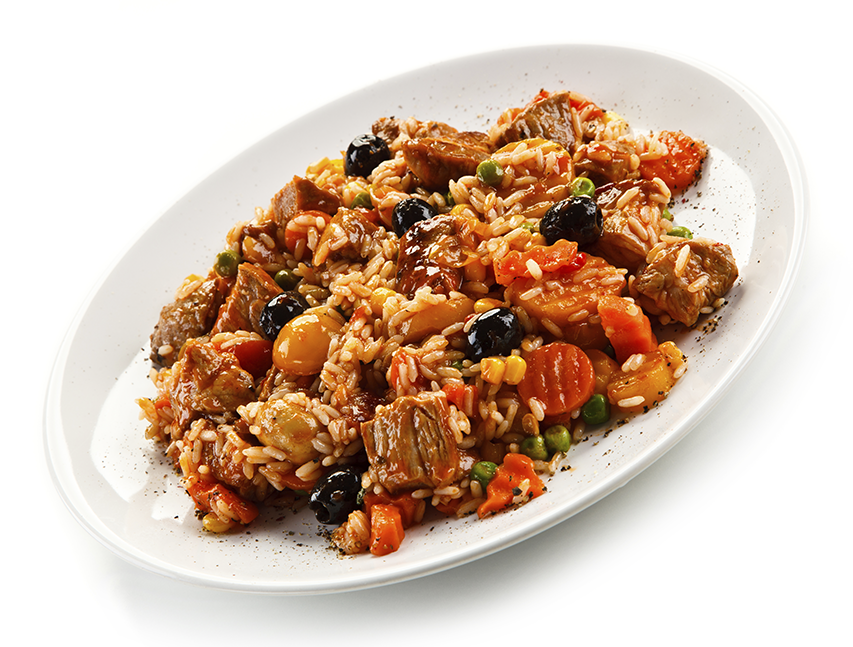 Arroz con carne especial Richly